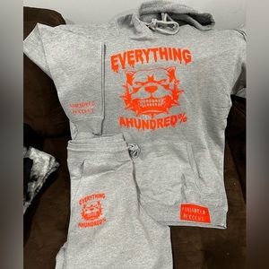 Unisex Sweatsuits custom if needed.